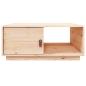 Preview: Couchtisch 80x50x35,5 cm Massivholz Kiefer