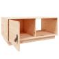 Preview: Couchtisch 80x50x35,5 cm Massivholz Kiefer