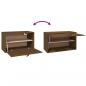 Preview: Wandschrank Honigbraun 60x30x35 cm Massivholz Kiefer