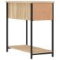 Preview: Nachttische 2 Stk. Sonoma-Eiche 30x60x60 cm Holzwerkstoff