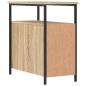Preview: Nachttische 2 Stk. Sonoma-Eiche 30x60x60 cm Holzwerkstoff