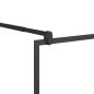 Preview: Duschwand für Begehbare Dusche mit Klarem ESG Glas 80x195 cm