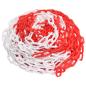 Preview: Absperrkette Rot und Weiß 30 m Ø4 mm Kunststoff