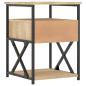 Preview: ARDEBO.de - Nachttische 2 Stk. Sonoma-Eiche 40x42x55 cm Holzwerkstoff