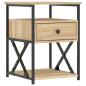 Preview: Nachttische 2 Stk. Sonoma-Eiche 40x42x55 cm Holzwerkstoff