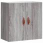 Preview: Wandschrank Grau Sonoma 60x31x60 cm Holzwerkstoff