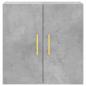 Preview: Wandschrank Betongrau 60x31x60 cm Holzwerkstoff