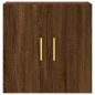 Preview: Wandschrank Braun Eichen-Optik 60x31x60 cm Holzwerkstoff