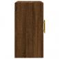 Preview: Wandschrank Braun Eichen-Optik 60x31x60 cm Holzwerkstoff