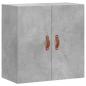 Preview: Wandschrank Betongrau 60x31x60 cm Holzwerkstoff