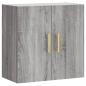 Preview: Wandschrank Grau Sonoma 60x31x60 cm Holzwerkstoff