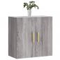 Preview: Wandschrank Grau Sonoma 60x31x60 cm Holzwerkstoff
