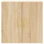 Preview: Wandschrank Sonoma-Eiche 60x31x60 cm Holzwerkstoff