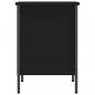 Preview: Schuhregal Schwarz 38x35x50 cm Holzwerkstoff