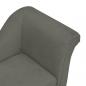 Preview: Hundesofa mit Kissen Dunkelgrau 83x44x44 cm Plüsch  