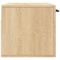 Preview: Wandschrank Sonoma-Eiche 80x36,5x35 cm Holzwerkstoff