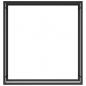 Preview: Brennholzregal Mattschwarz 110x28x116 cm Stahl