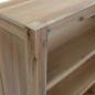 Preview: Bücherregal 6 Böden 80x30x170 cm Massivholz Akazie