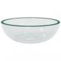 Preview: Waschbecken Hartglas 35x12 cm Transparent