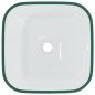 Preview: Waschbecken Glas 42x42x14 cm Transparent