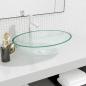 Preview: ARDEBO.de - Waschbecken Glas 50x37x14 cm Transparent