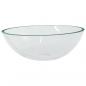 Preview: Waschbecken Glas 50x37x14 cm Transparent