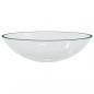 Preview: Waschbecken Glas 50x37x14 cm Transparent