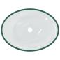 Preview: Waschbecken Glas 50x37x14 cm Transparent