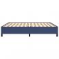 Preview: Bettgestell Blau 160x200 cm Stoff