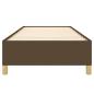 Preview: Bettgestell Dunkelbraun 90x190 cm Stoff