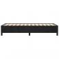 Preview: Bettgestell Schwarz 90x200 cm Samt