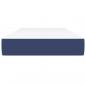 Preview: Taschenfederkernmatratze Blau 80x200x20 cm Stoff