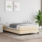 Preview: ARDEBO.de - Taschenfederkernmatratze Creme 120x200x20 cm Stoff