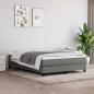 Preview: ARDEBO.de - Taschenfederkernmatratze Dunkelgrau 140x190x20 cm Stoff