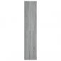 Preview: Bücherschrank/TV-Schrank Grau Sonoma 36x30x143 cm Holzwerkstoff