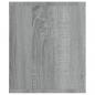 Preview: Bücherschrank/TV-Schrank Grau Sonoma 36x30x143 cm Holzwerkstoff