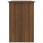 Preview: Schreibtisch Braun Eichen-Optik 100x50x76 cm Holzwerkstoff