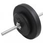 Preview: Langhantel mit Gewichten Set 30 kg