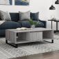 Preview: ARDEBO.de - Couchtisch Grau Sonoma 104x60x35 cm Holzwerkstoff