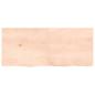 Preview: Wandregal 140x60x(2-4) cm Massivholz Eiche Unbehandelt