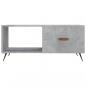Preview: Couchtisch Betongrau 90x50x40 cm Holzwerkstoff