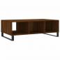 Preview: Couchtisch Braun Eichen-Optik 104x60x35 cm Holzwerkstoff