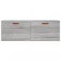 Preview: Wandschrank Grau Sonoma 100x36,5x35 cm Holzwerkstoff
