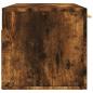 Preview: Wandschrank Räuchereiche 100x36,5x35 cm Holzwerkstoff
