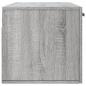 Preview: Wandschrank Grau Sonoma 100x36,5x35 cm Holzwerkstoff