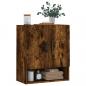 Preview: Wandschrank Räuchereiche 60x31x70 cm Holzwerkstoff
