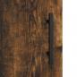 Preview: Wandschrank Räuchereiche 60x31x70 cm Holzwerkstoff