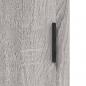 Preview: Wandschrank Grau Sonoma 60x31x60 cm Holzwerkstoff