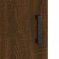 Preview: Wandschrank Braun Eichen-Optik 60x31x60 cm Holzwerkstoff