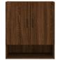 Preview: Wandschrank Braun Eichen-Optik 60x31x70 cm Holzwerkstoff
